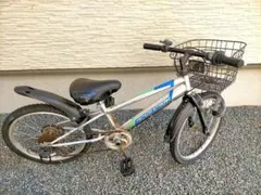 20インチ 子供用自転車 前カゴ 鍵付き 変速あり(手渡し限定)のサムネイル