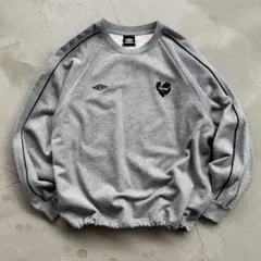 【 UMBRO×ONCILY 】パイピングドローコードスウェット
