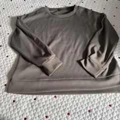 Lサイズ グレー 長袖トレーナー