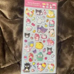 悠*゜様 サンリオ キャラクターシール ラメ入り樹脂もりシール