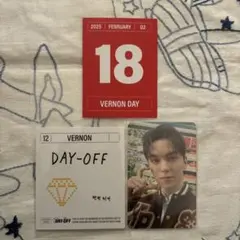 seventeen シーグリ VERNON DAYOFF トレカ バーノン