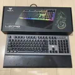 Aula-メカニカルキーボードl2098,フルrgb　ゲーミング　英語108