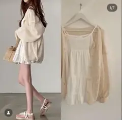 Cream Cheese ワンピース　カーディガン　セット