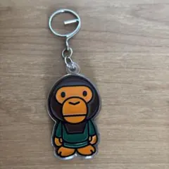 【新品未使用】A BATHING APE ／初期当時マイロキーホルダー