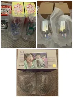 BTS グラス　まとめ売り　新品未使用