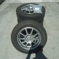 DUNLOP スタッドレスタイヤ4本 195/65R15 - メルカリ