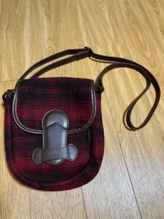 PORTERガールコラボショルダーバッグ赤