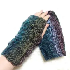 ●27,ミステリーグラデ　ハンドウォーマー