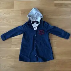 【新品未使用】PIAMON ピアモン/キッズ パーカー、アウター ネイビー130