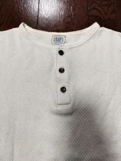 rude gallery black label サーマル　ヘンリーネック　白