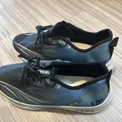 軽量ランニングシューズ 青/黒