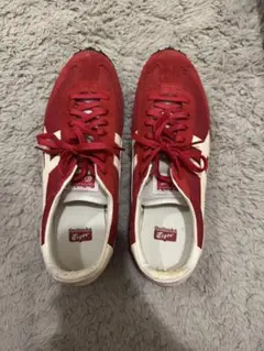 Onitsuka Tiger 赤 スニーカー　26.5