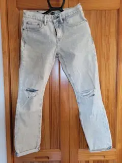 GAP ダメージ加工 ライトブルーデニム