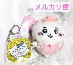 ちいかわ☆ラメアクリルキーホルダー＆ぬいぐるみBIG3  ちいかわセット