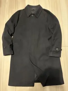 メンズコート　ユニクロ　ブラック　黒　 ステンカラー