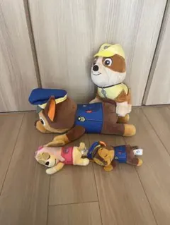 パウパトロール ぬいぐるみ　セット