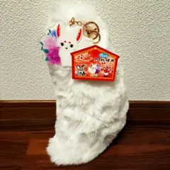 ちょコンとキツネ　フワでかしっぽ　JB　わたあめ