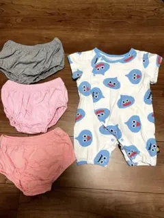 ドラクエ スライム 60 70 サイズ ベビー キッズ 赤ちゃん 柄 スクエニ