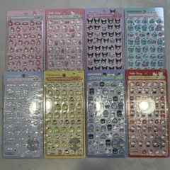 【正規品】サンリオボンボンドロップシールmini 8点セット