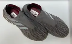 adidas PREDATOR 中古品　ニットスニーカー グレーのサムネイル
