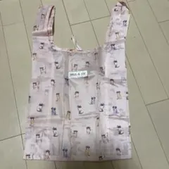 エコバッグ　小ぶりサイズ ポール&ジョー　薄ピンク