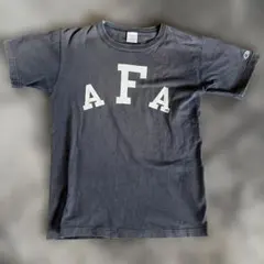 チャンピオン　AFA Tシャツ　t1011 スミクロ　フェード