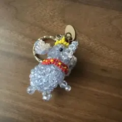 ダンボ ビーズ キーホルダー マスコット