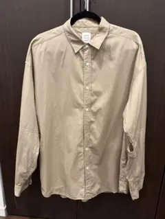 MISTER GENTLE MAN XL ベージュ 長袖シャツ