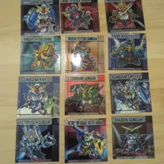 元祖SDガンダムスナックⅡ シール12枚セット