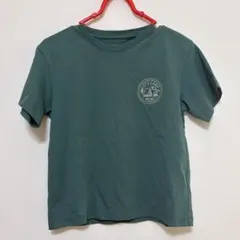 m-117: UNIQLO キッズ Tシャツ 130 グリーン