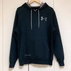 UNDER ARMOUR スウェット プルオーバーパーカー 裏起毛 ロゴ刺繍