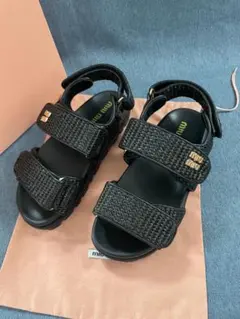 00s archive miu miu vintage ミュール サンダル 黒 00s archive miu miu vintage ミュール サンダル 黒 Miu Miu