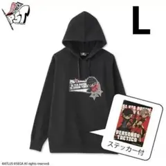 メンズ ステッカー付 パーカー ペルソナ５ タクティカ