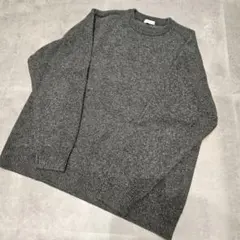 ATON COOMA LAMBS WOOL クルーネックセーター