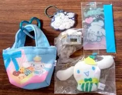 シナモロール　カプセルトイ他　キャラクターグッズ５点セット