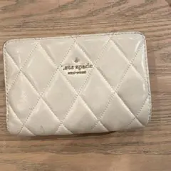 kate spade キルティング 二つ折り財布
