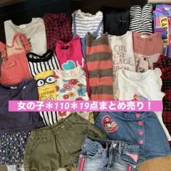 女の子⭐︎110サイズ⭐︎まとめ売り⭐︎19点