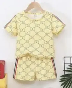 SHEIN キッズ セットアップ イエロー