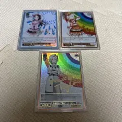 ヴァイスシュヴァルツ ラブライブ 箔押しカード3枚セットのサムネイル