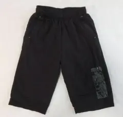 中古品 １３０ プーマ ハーフパンツ ブラック