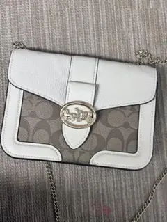 新品未使用】COACH F90782 シグネチャー 2WAY ショルダーバッグ - メルカリ