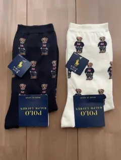 POLO RALPH LAUREN ポロベア レディースソックス 2足セット