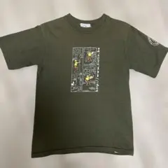 タンタンの冒険　半袖Tシャツ　カーキ色　サイズM