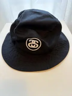 ステューシー　バケットハット　ネイビー