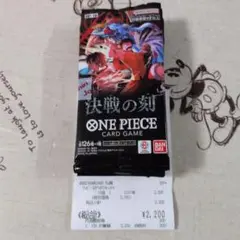 ONE PIECEカードゲーム 決戦の刻 OP-16 未開封 パック