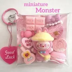 ‪✿ガチャ詰めポーチ‪✿ラブブ ピンク系