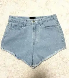 新品【韓国ストリートスタイル】S カットオフ デニムショートパンツ y2k