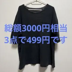 14日23:59まで　3点セット　しまむら　大特価　Tシャツ