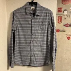 HILFIGER DENIM 長袖シャツ グレー ボーダーのサムネイル