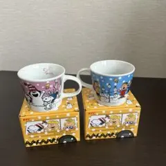 スヌーピー マグカップ 2個セット KFC (スープマグ)